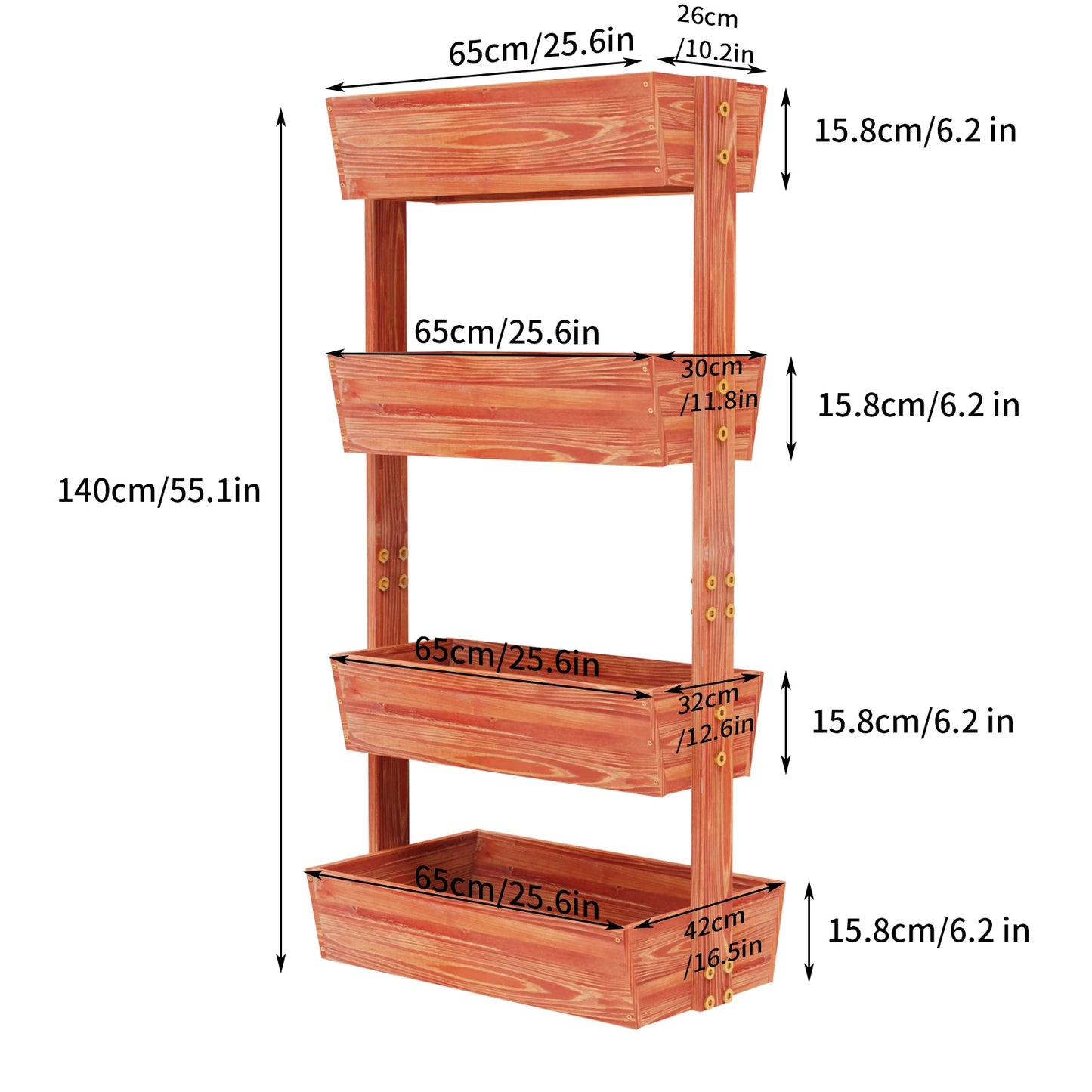 Vertical Flower Pots Rack